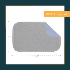 Rocket & Rex travel-ready pad shown in a compact carrier setup.
