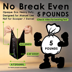 Auto-opening design makes grabbing a bag quick and smooth