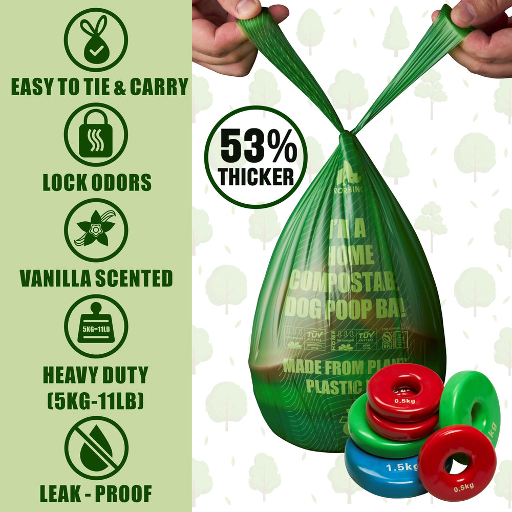 RockRhino Vanilla scented bags for odor control during disposal