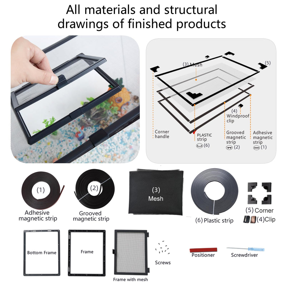 RODENET magnetic closure demonstrates quick, quiet opening and closing.