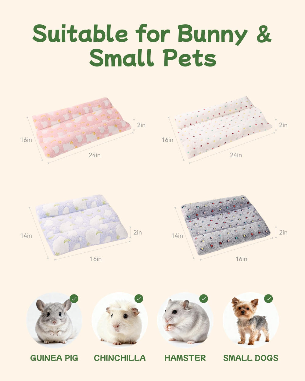 Rodizoo bunny bed cotton batting detail shows double-sided filling for comfy rest.