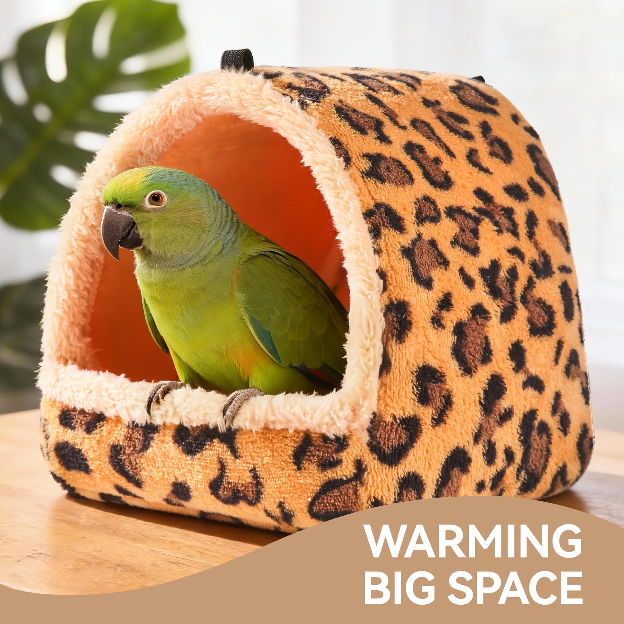 Rodizoo parrot nest hammock style; cozy cage bed for birds.