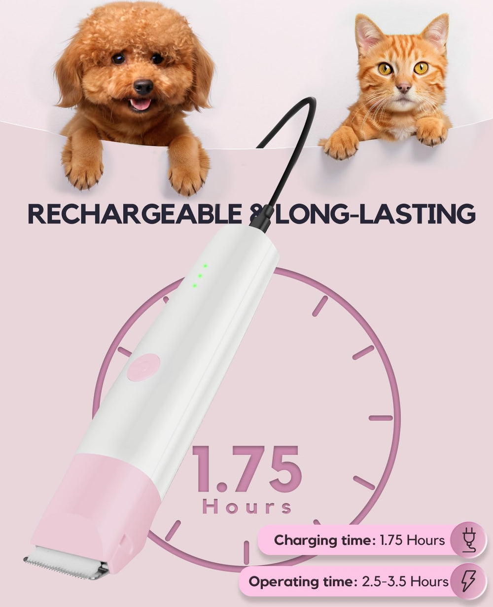 Roiffcly cordless design with USB charging for flexible use