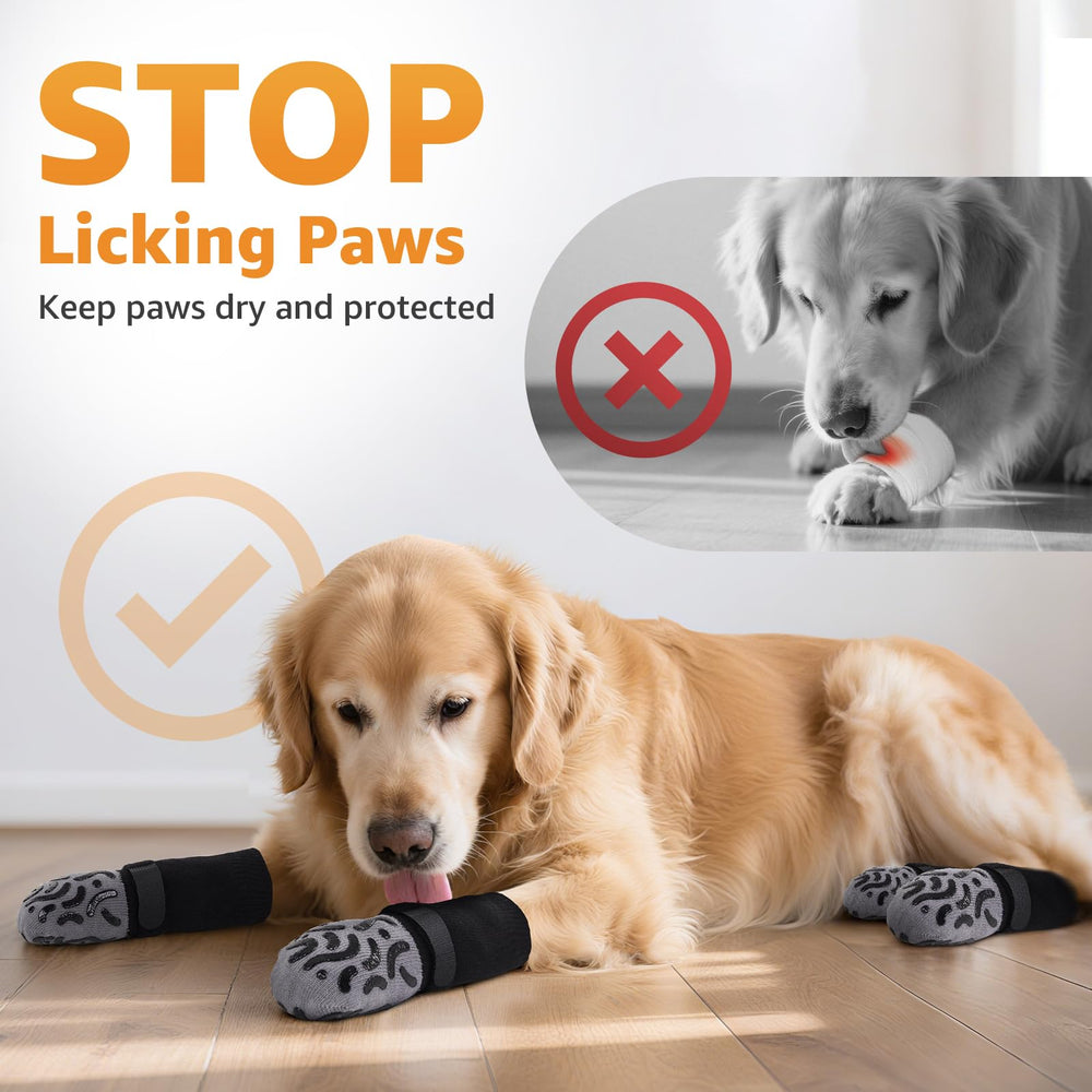 Roilpet adjustable paw-straps secure fit to prevent slipping.