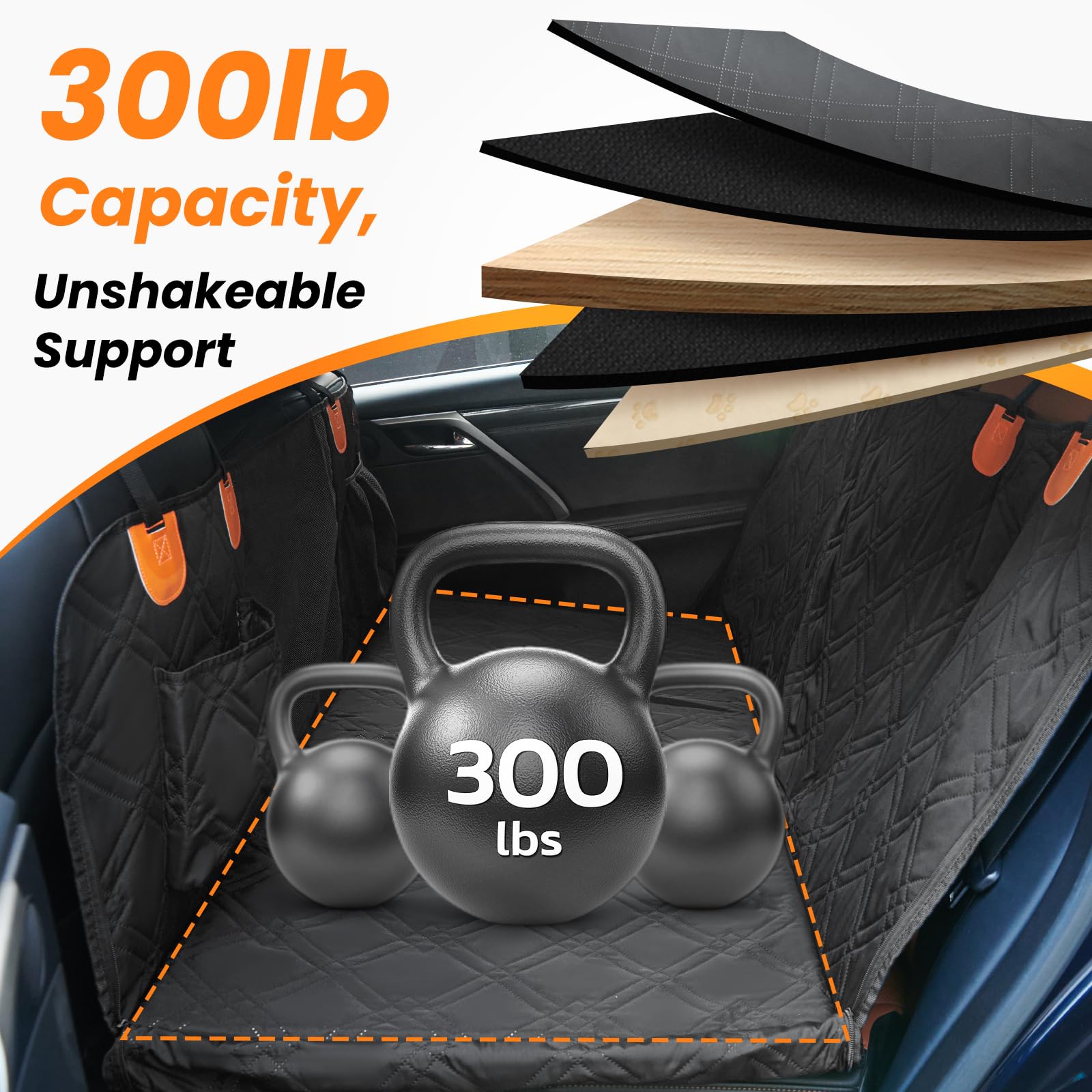 Roilpet breathable mesh visual window for calm, well-ventilated rides