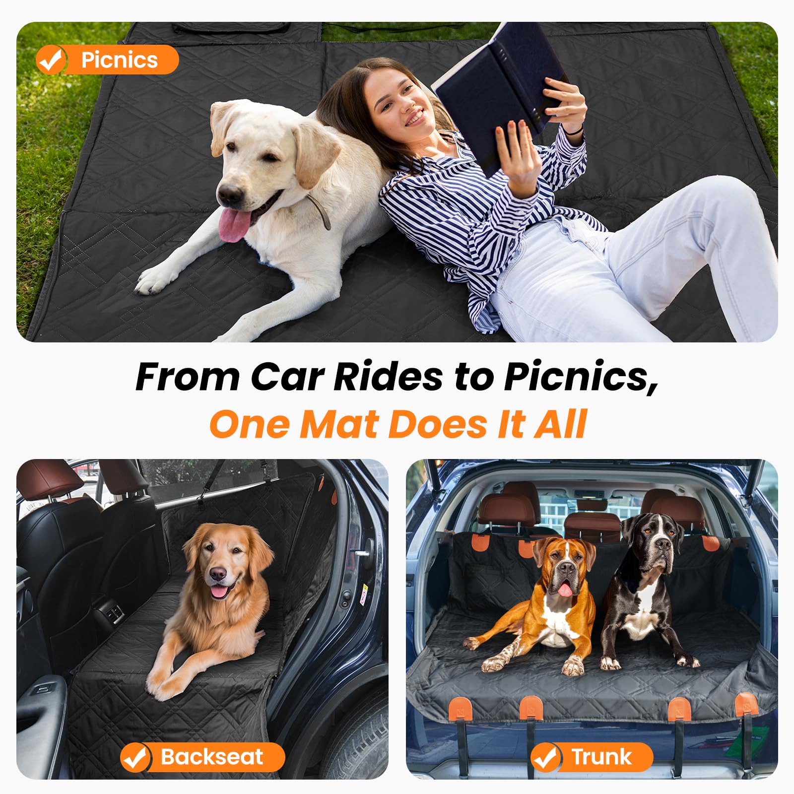 Roilpet easy-clean durable fabric simplifies maintenance on the go