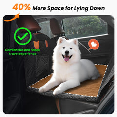 Roilpet hard bottom cover 52x62 protects seats during trips
