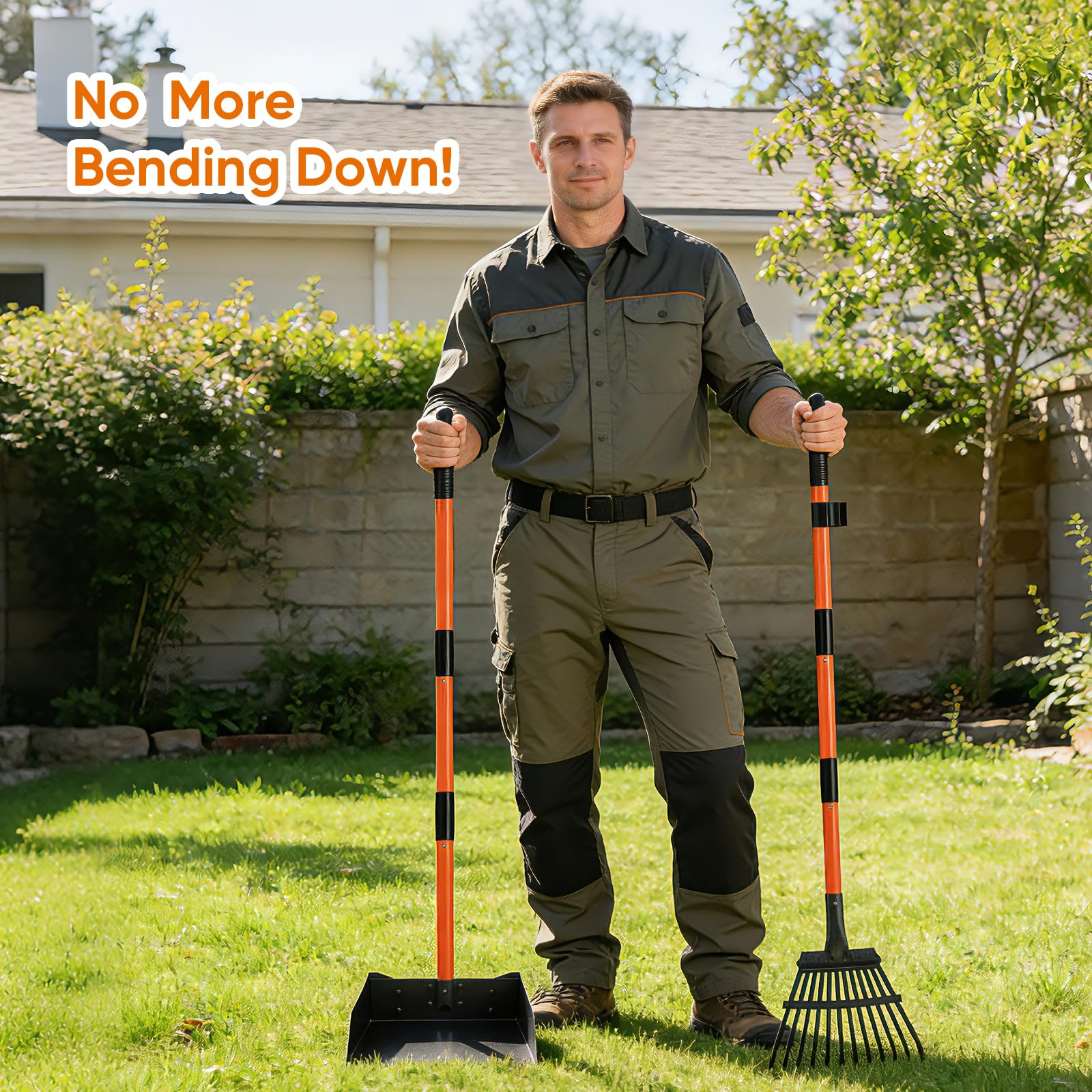ROIUBPO portable yard cleanup solution for busy households.