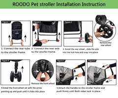 ROODO breathable rest area keeps pets comfortable during rides