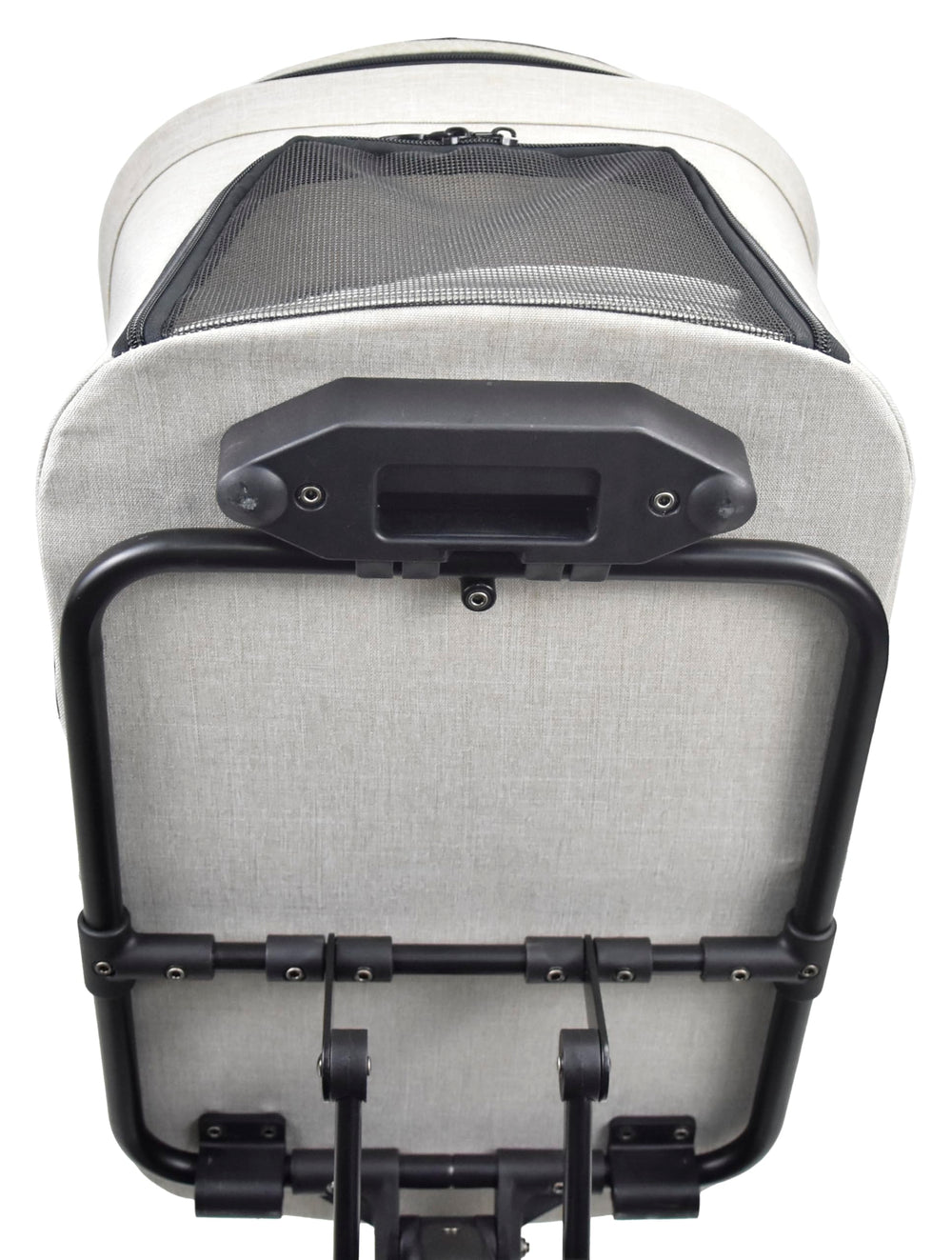 ROODO 6-inch rubber wheels closeup highlighting cushioned ride