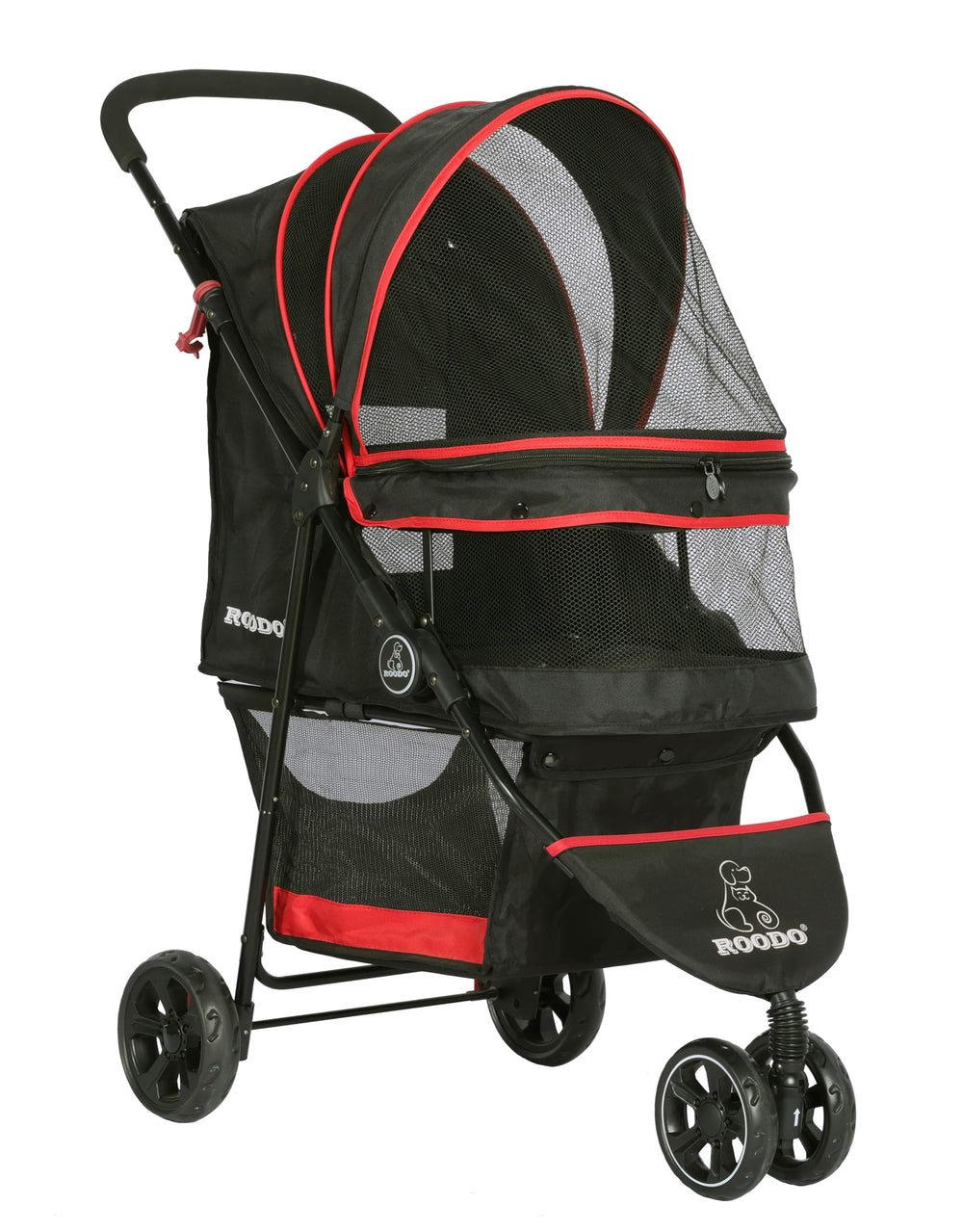 ROODO Escort inner-compartment view shows organized space for essentials.