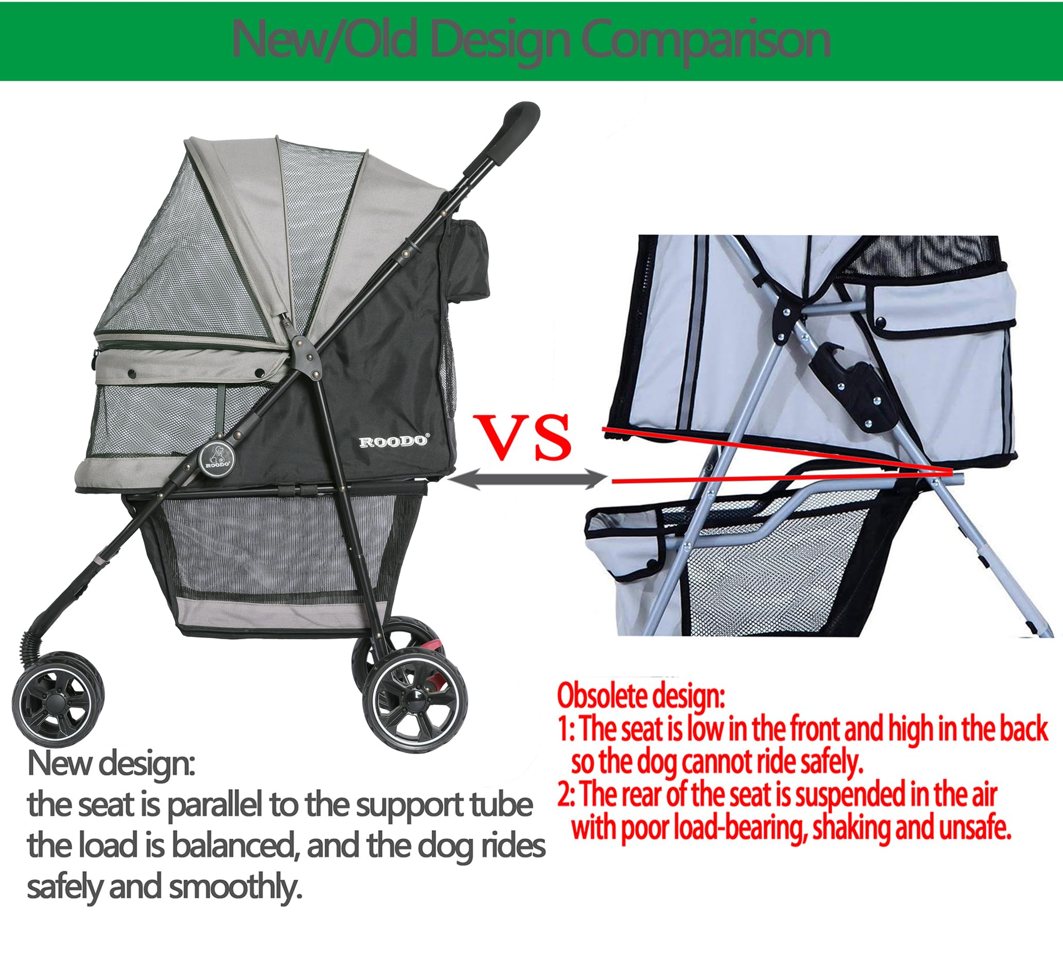 ROODO Escort product weight 10.8 lb shows lightweight design for easy lifting.