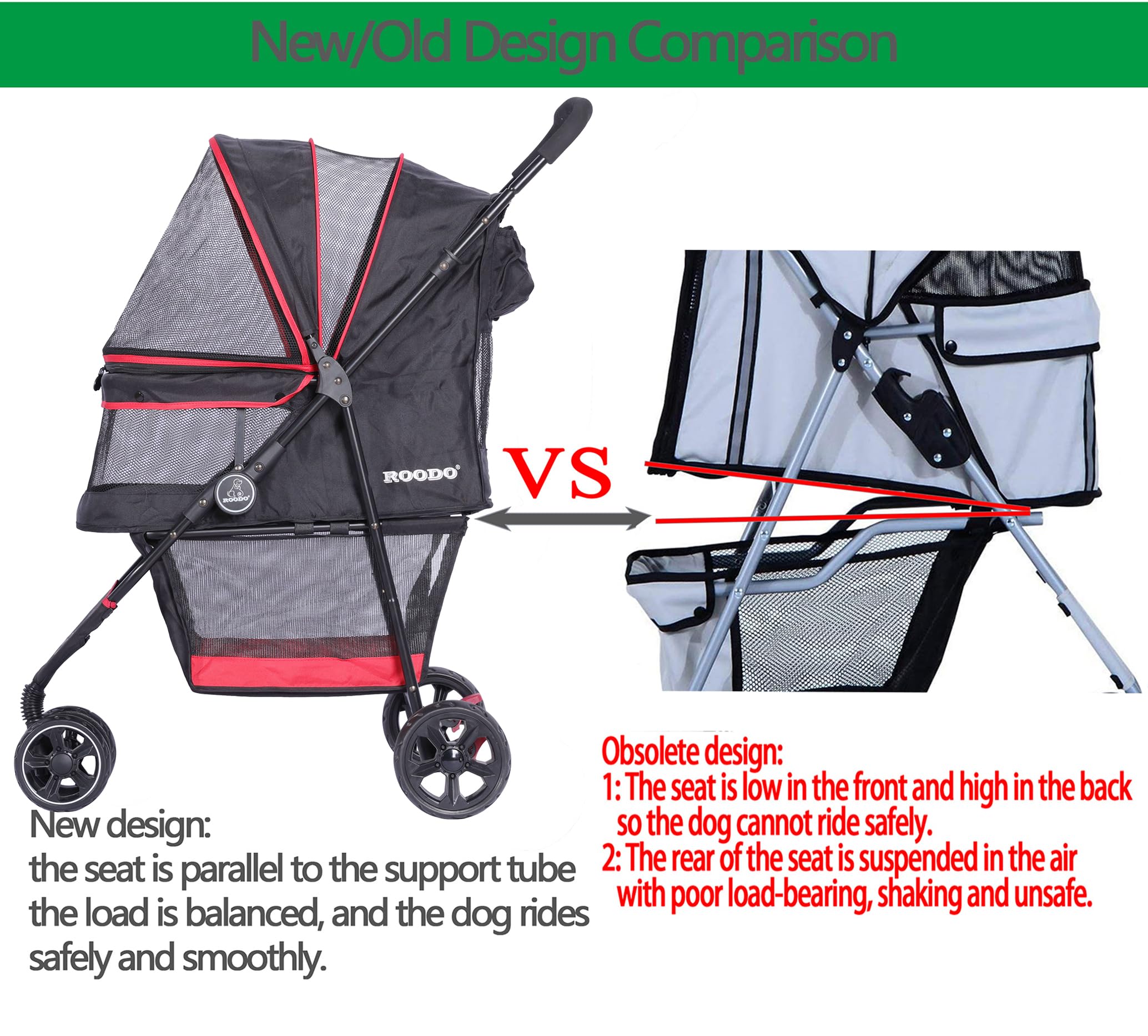 ROODO Escort travel-bag-ready photo, convenient transport during trips.
