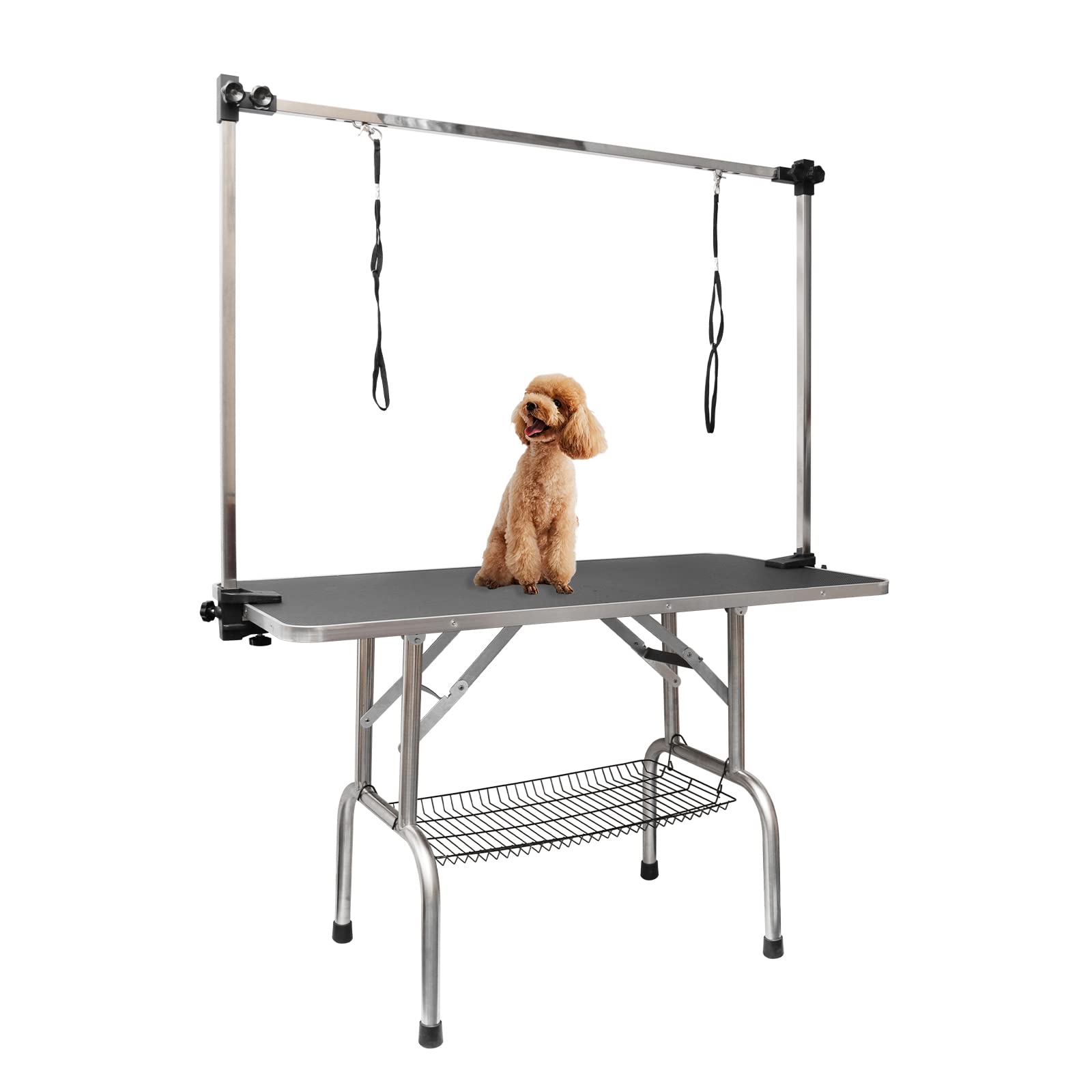 RoomTec 36-inch dog grooming table in full view for versatile grooming sessions.