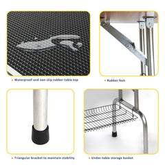 RoomTec stainless steel frame conveys durability and long-term stability.