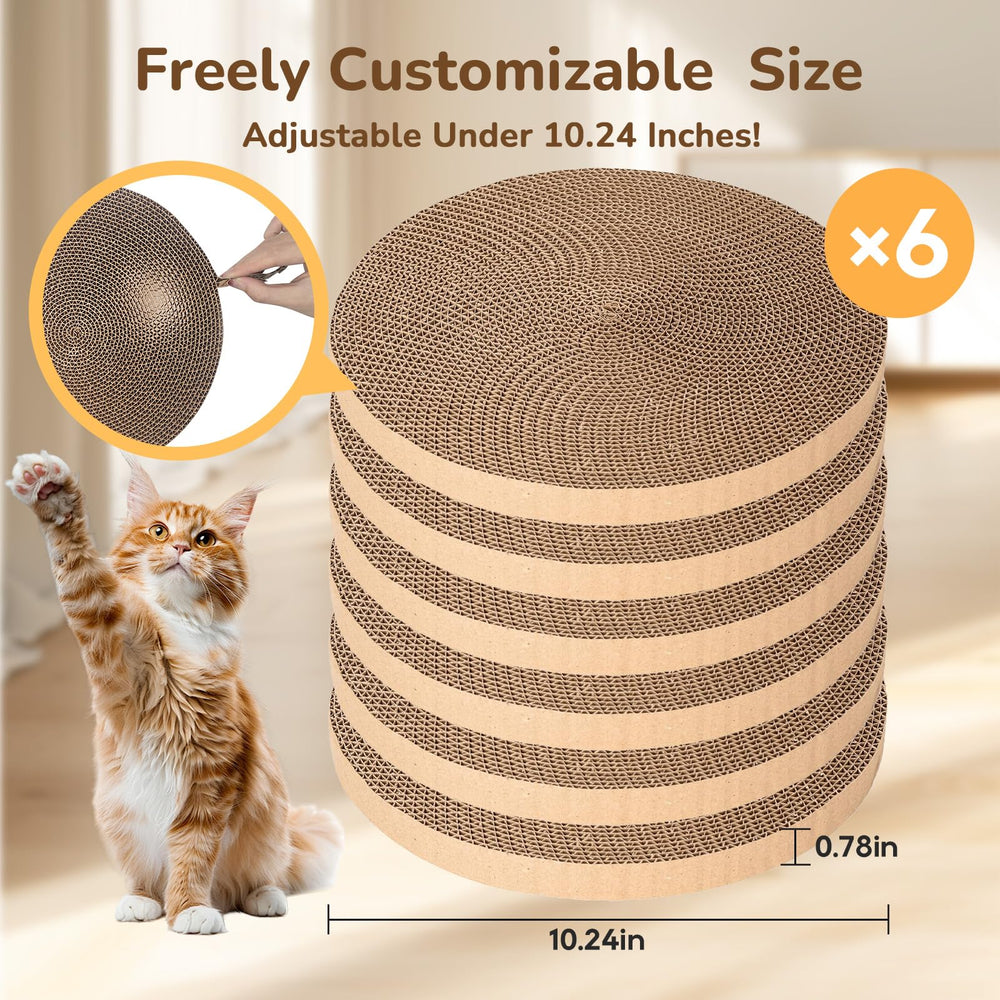 RoseYouth scratcher refill round fits standard round scratchers for easy replacement