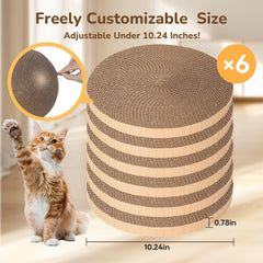 RoseYouth scratcher refill round fits standard round scratchers for easy replacement