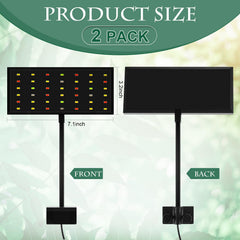 Rossesay 42 LED beads deliver bright color spectrum for vivid aquatic scenes