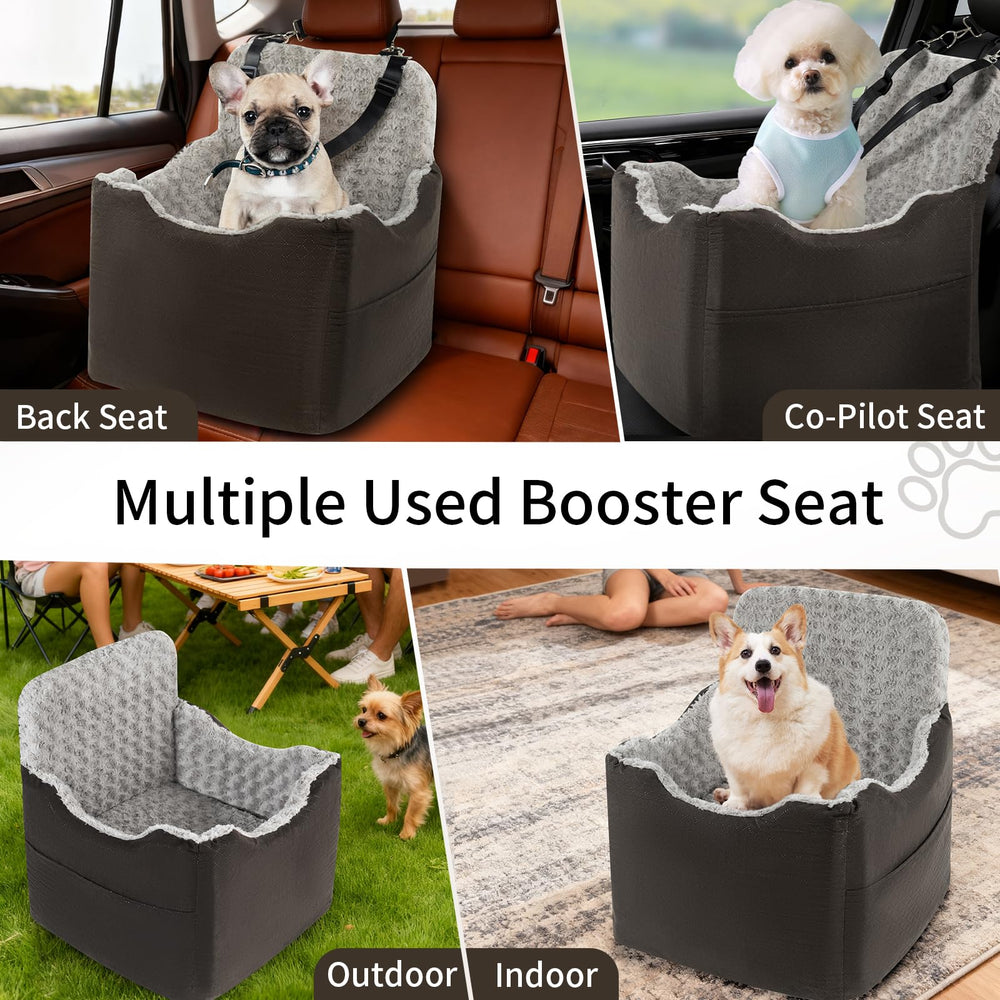 Rosynee storage pockets keep toys and treats organized during travel.