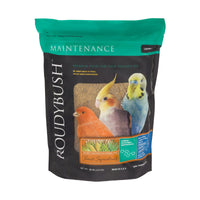 RoudyBush Daily Maintenance Crumbles 10 lb bag for steady feeding.