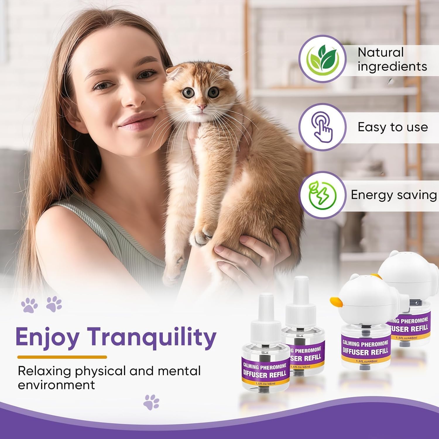 ROULU refill bottles 48ml each ready for long-lasting diffusion
