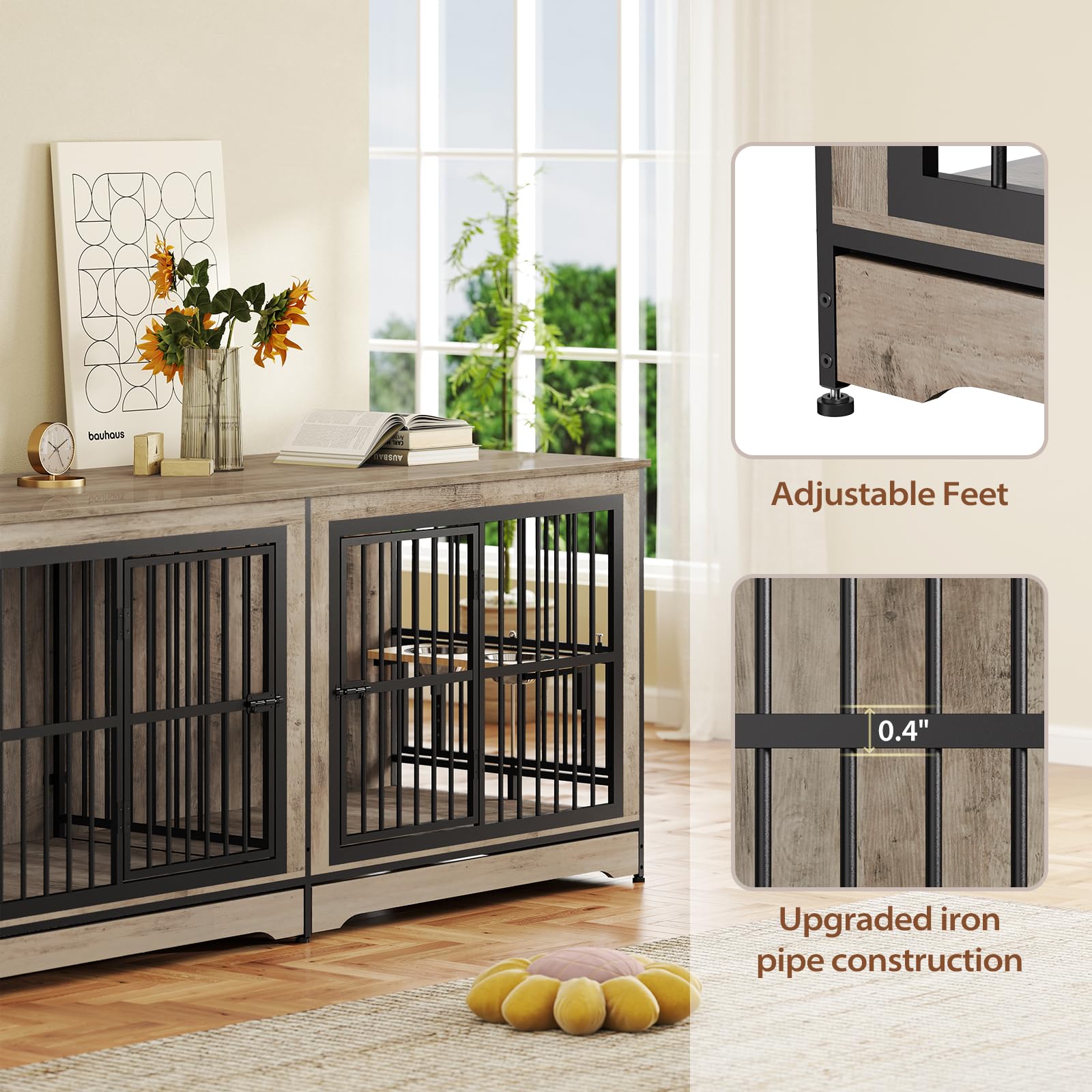 Rovibek 78 wooden base design protects paws while resting