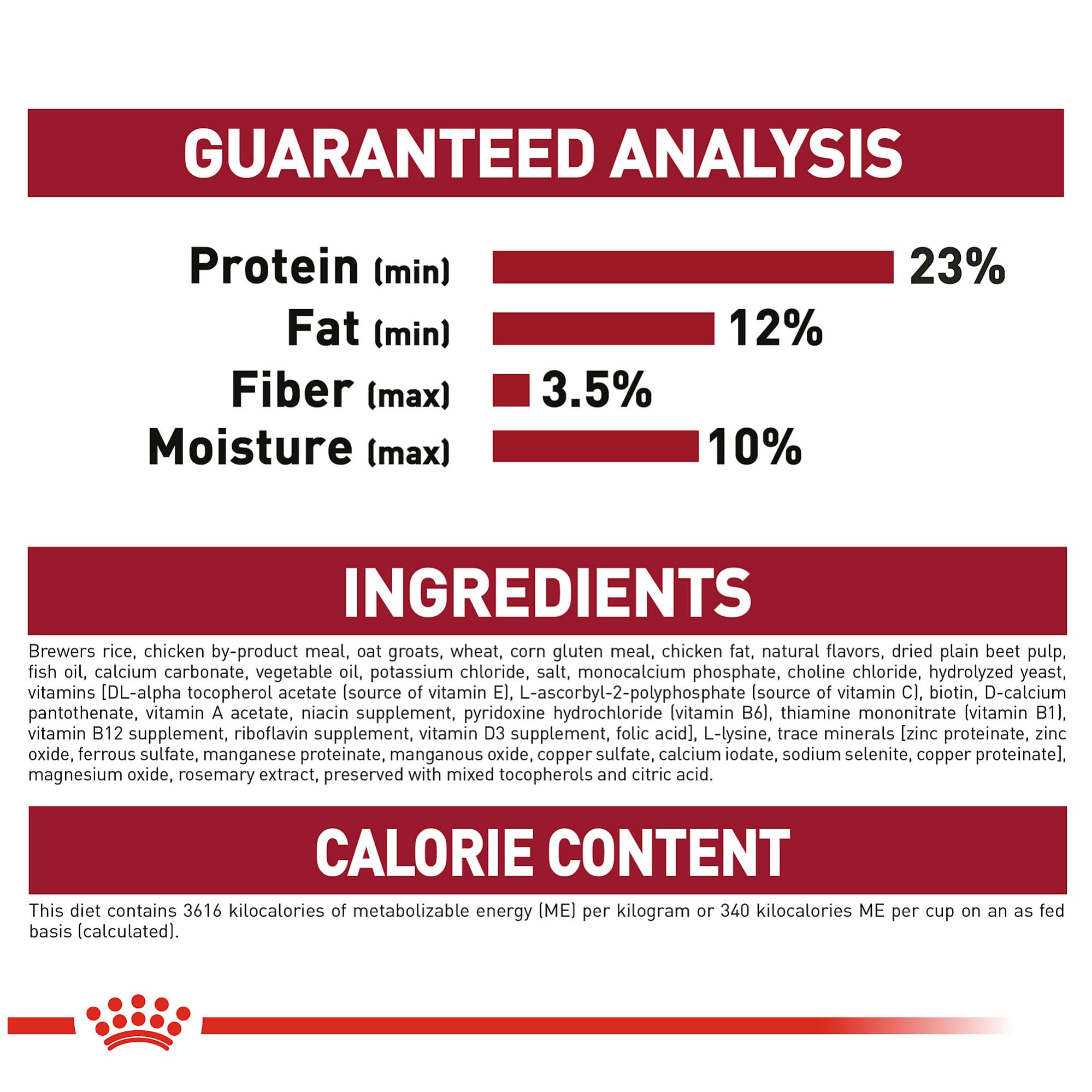 Royal Canin 30lb bag packaging image illustrating bulk value for ongoing nutrition