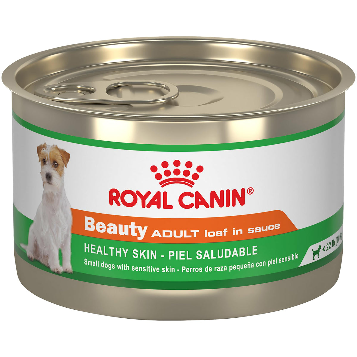 Royal Canin Beauty Loaf in Sauce for small dogs supports healthy skin and coat