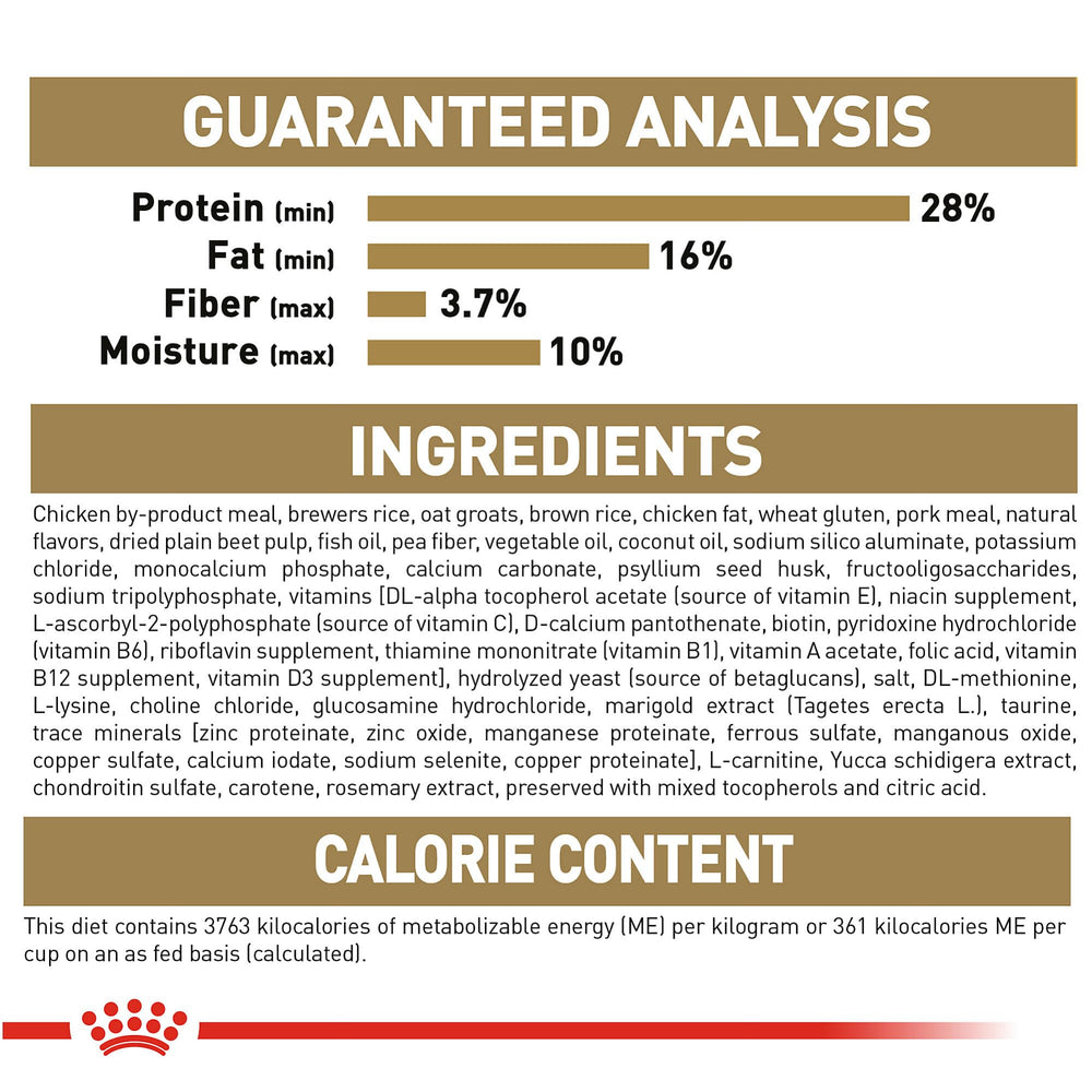 Royal Canin Boxer Puppy breed-specific formula for purebred Boxers.