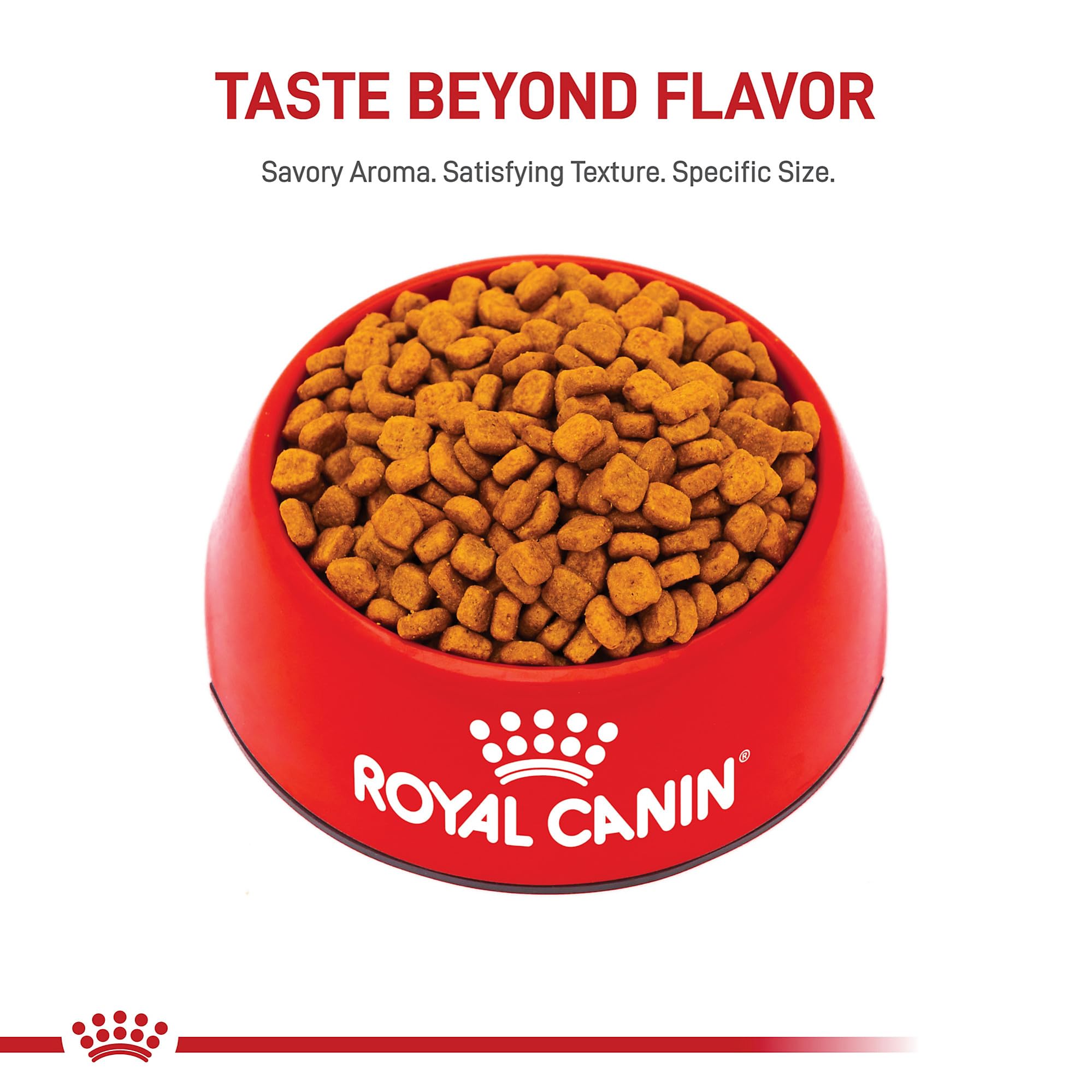 Royal Canin Breed Health Poodle Adult packaging highlights quality and safety.