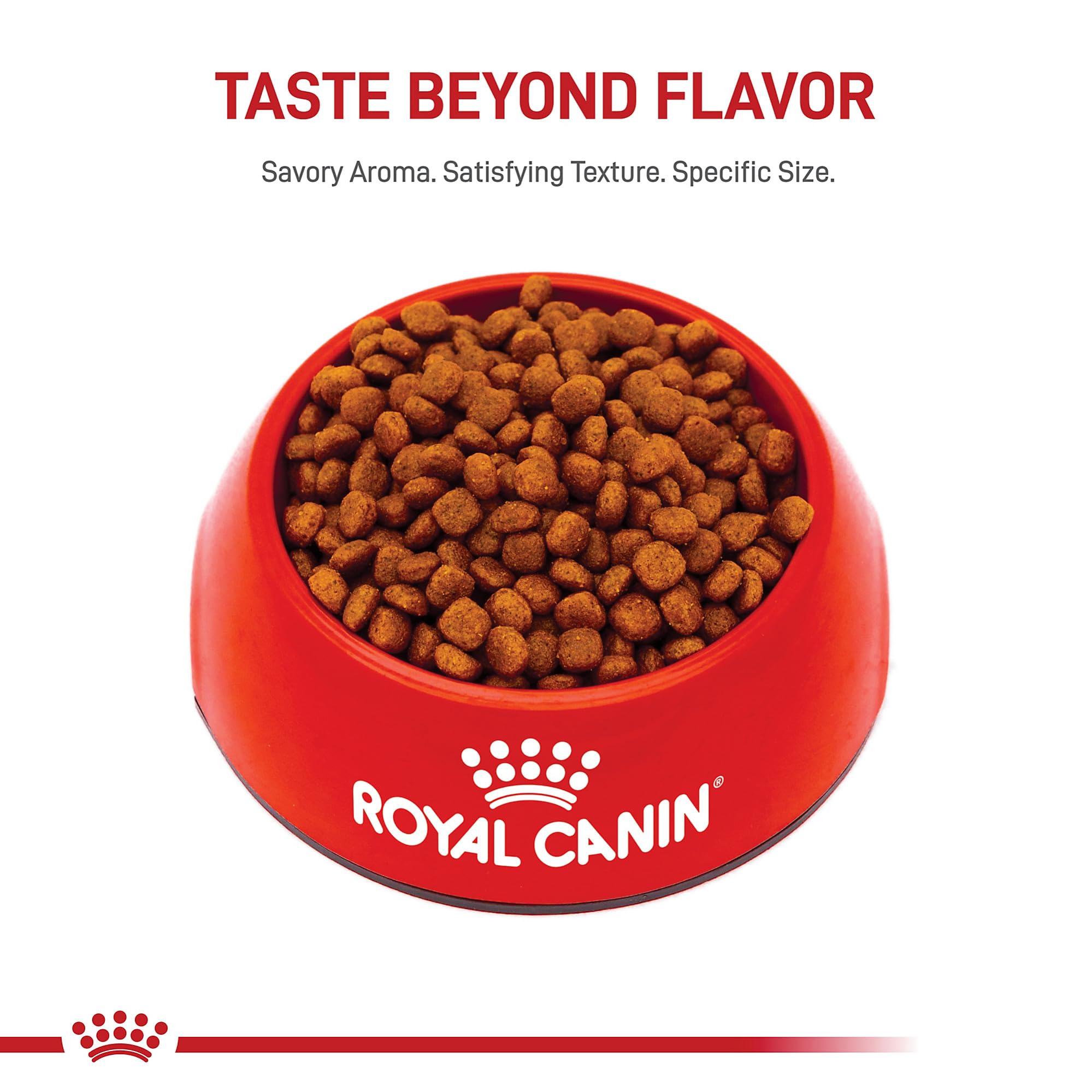 Royal Canin Cavalier tiny bite-sized kibble for scissor bites