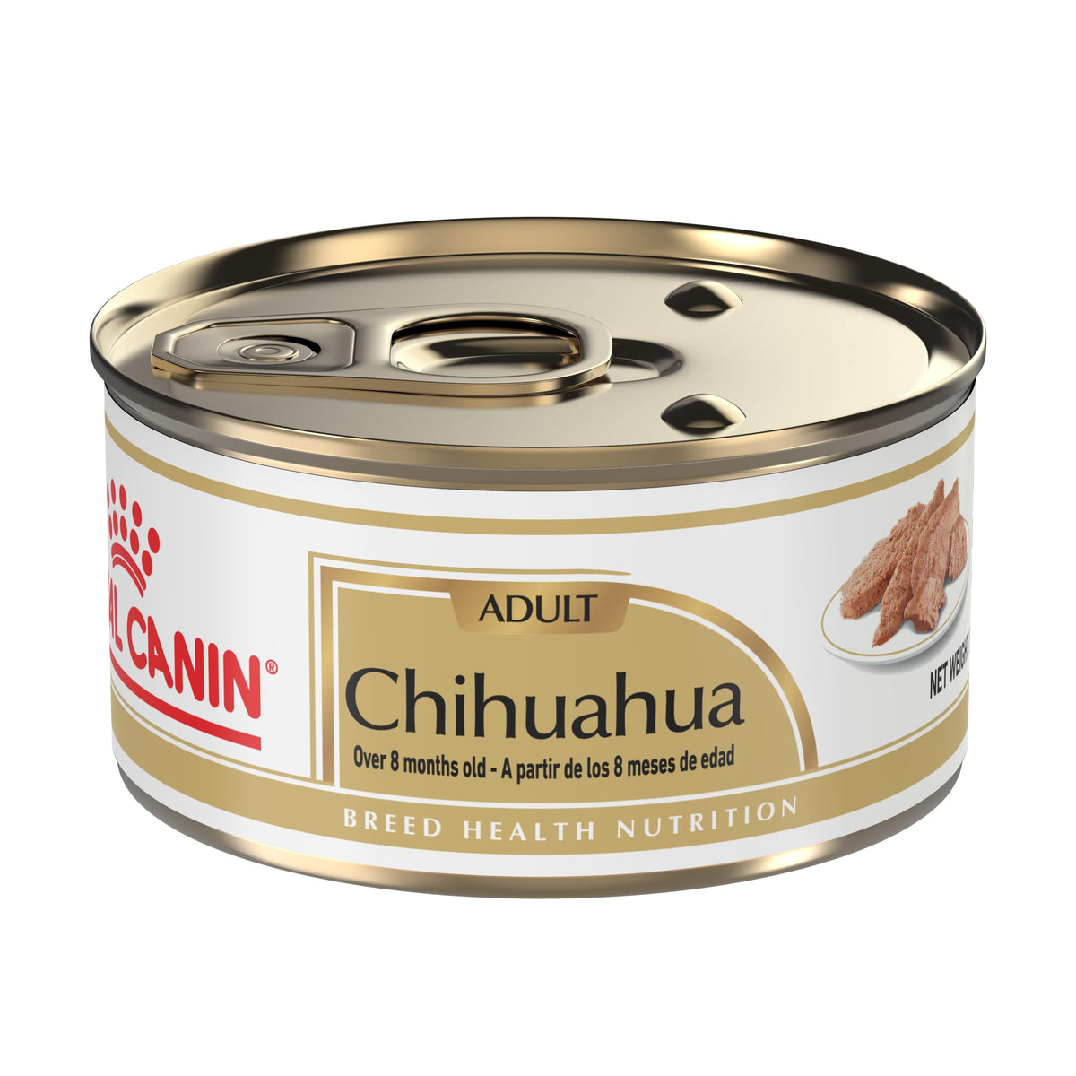 Royal Canin Chihuahua loaf in gravy wet dog food entices picky eaters