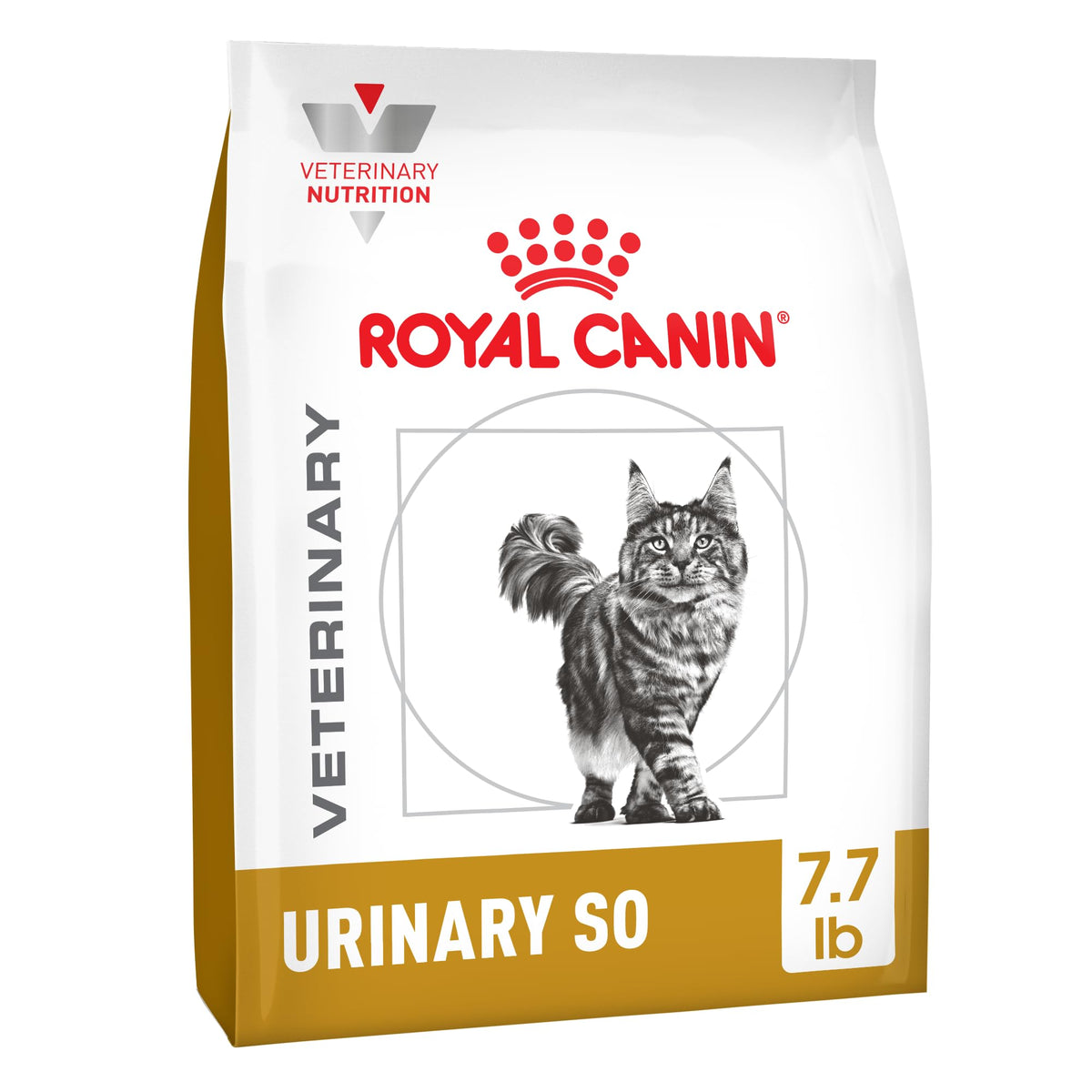 Royal Canin Feline URINARY SO Dry kibble closeup showing texture for urinary health support