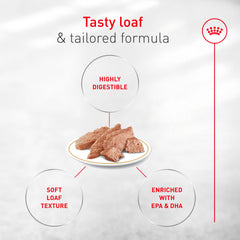 Royal Canin digestive-friendly proteins support comfortable digestion in French Bulldogs