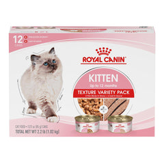 Royal Canin kitten thin slices in gravy for a palatable, energy-supporting meals