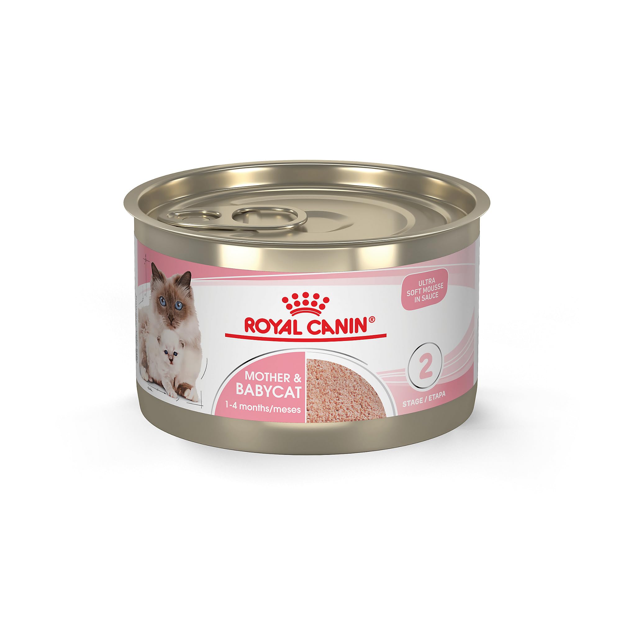 Royal Canin Mother and Babycat mousse in sauce texture ideal for kittens