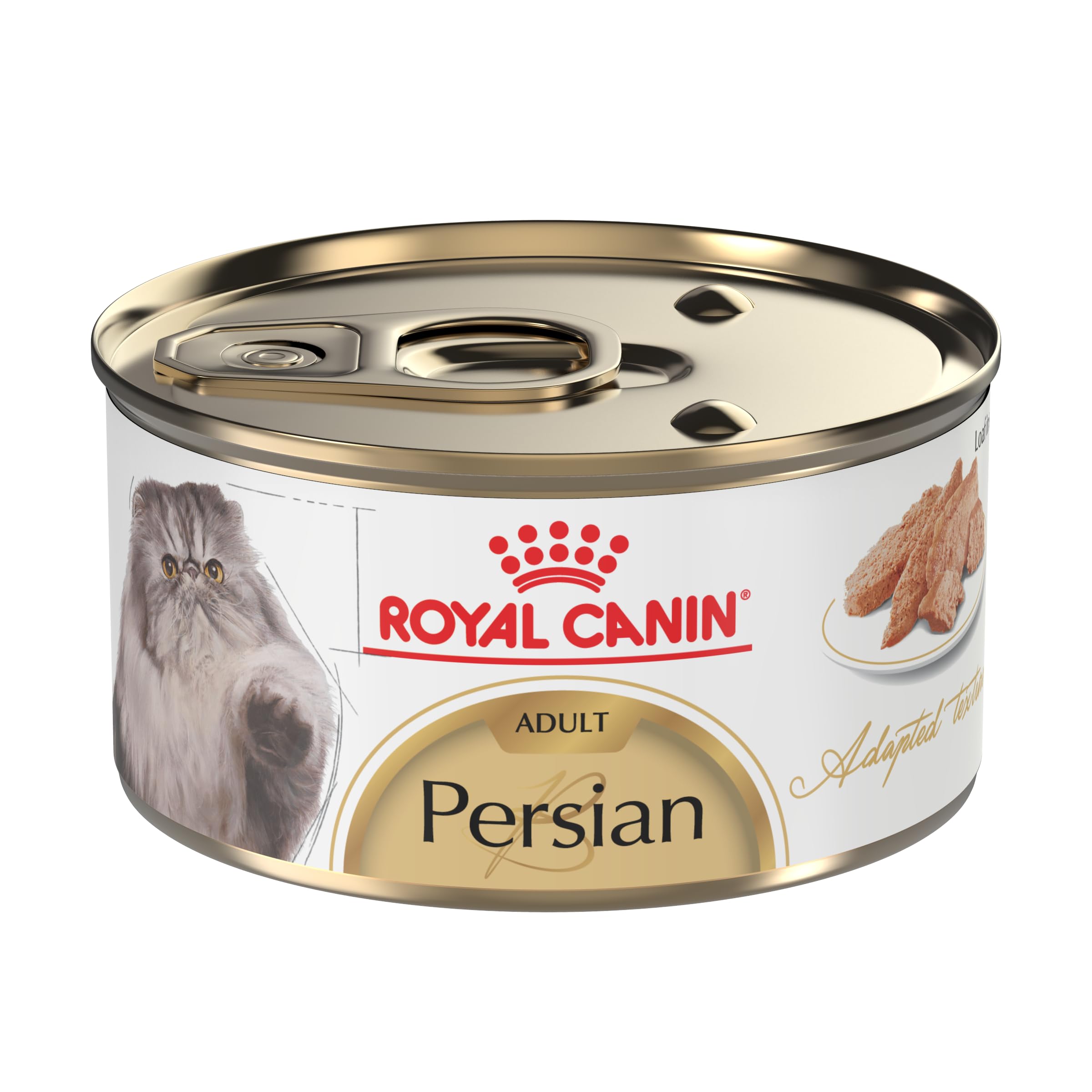 Royal Canin Persian Loaf in Sauce served in a bowl for a palatable, coat-nourishing meal.