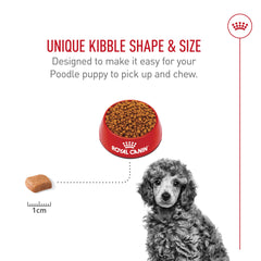 Royal Canin Poodle Puppy skin and coat care with EPA and DHA