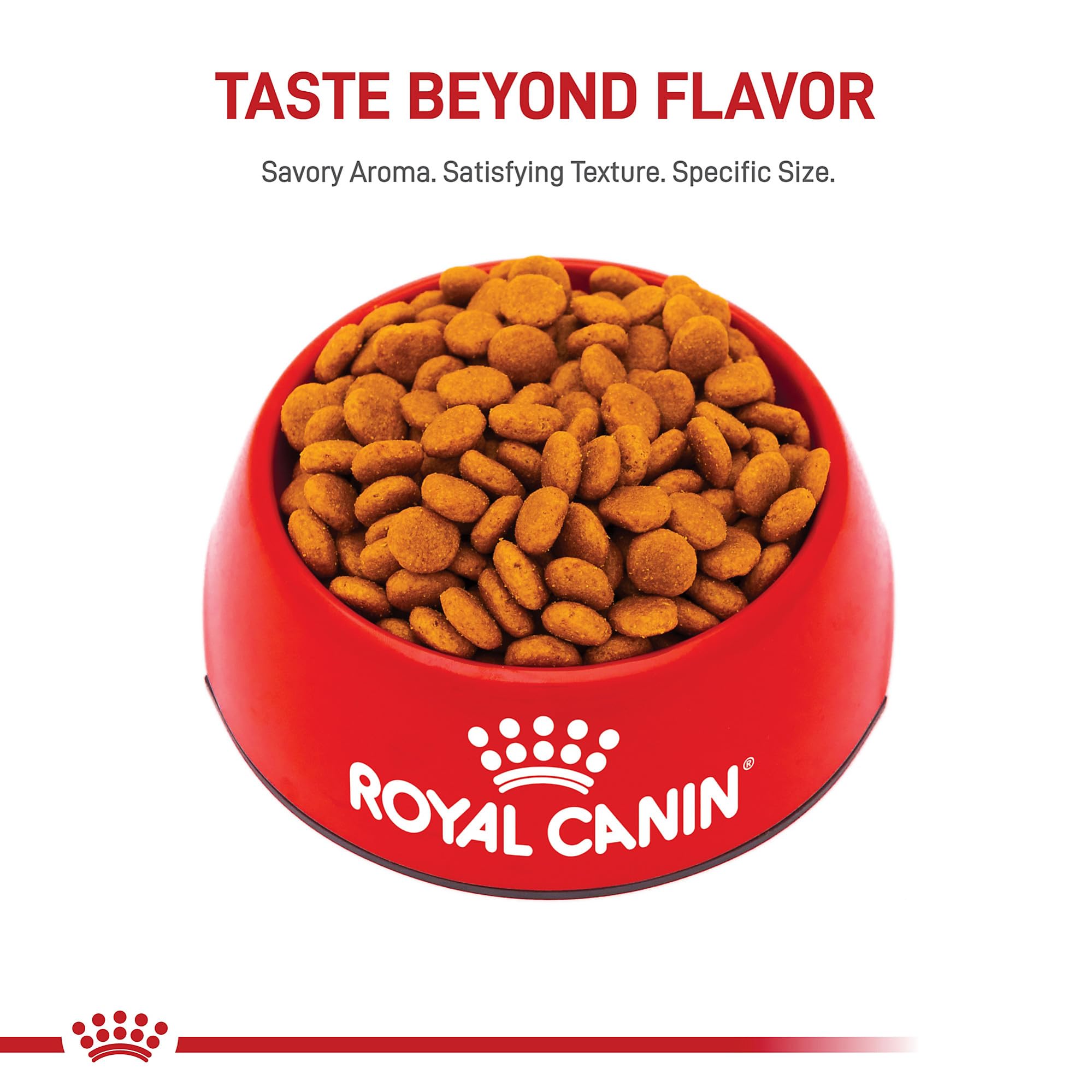 Royal Canin quality and safety focus on packaging and labeling.