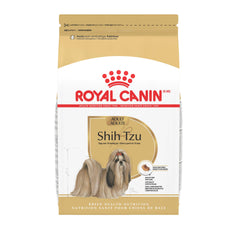 Royal Canin Shih Tzu Adult dry dog food bag for purebred care