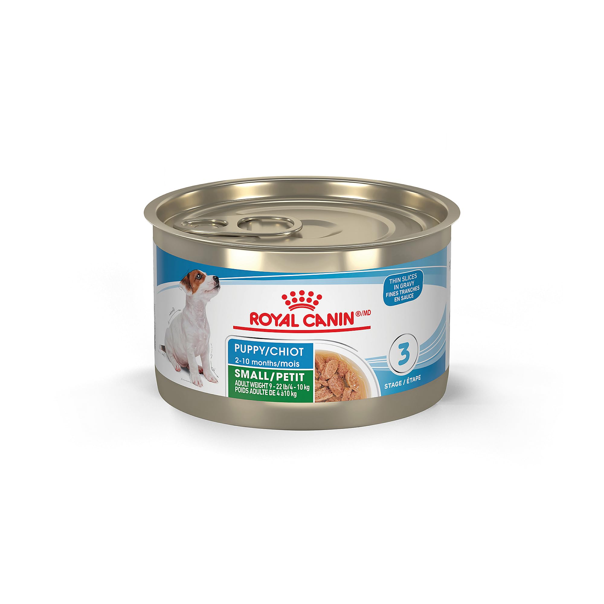 Royal Canin Small Puppy Wet Food pour – easy feeding during mealtimes.