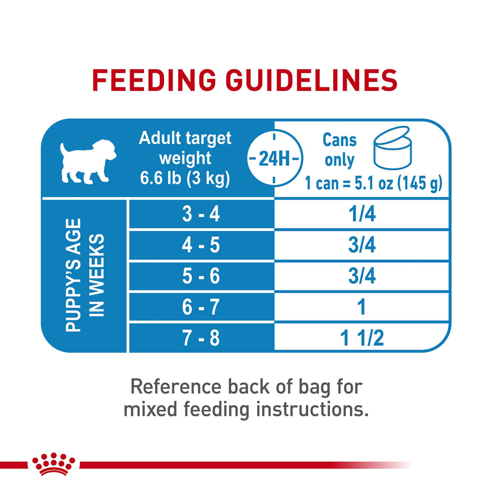 Royal Canin Starter mousse close-up emphasizing premium texture for easy feeding.