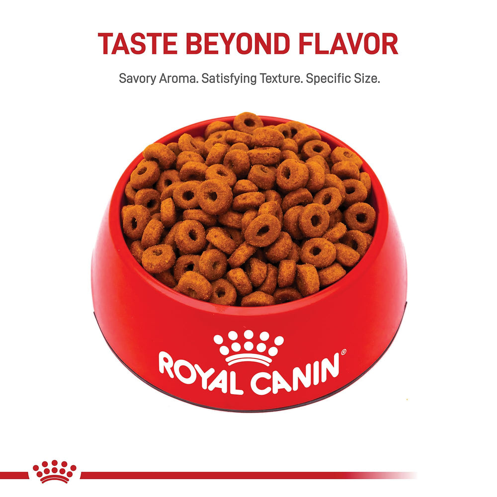 Royal Canin tailored nutrition for dogs by size and life stage.