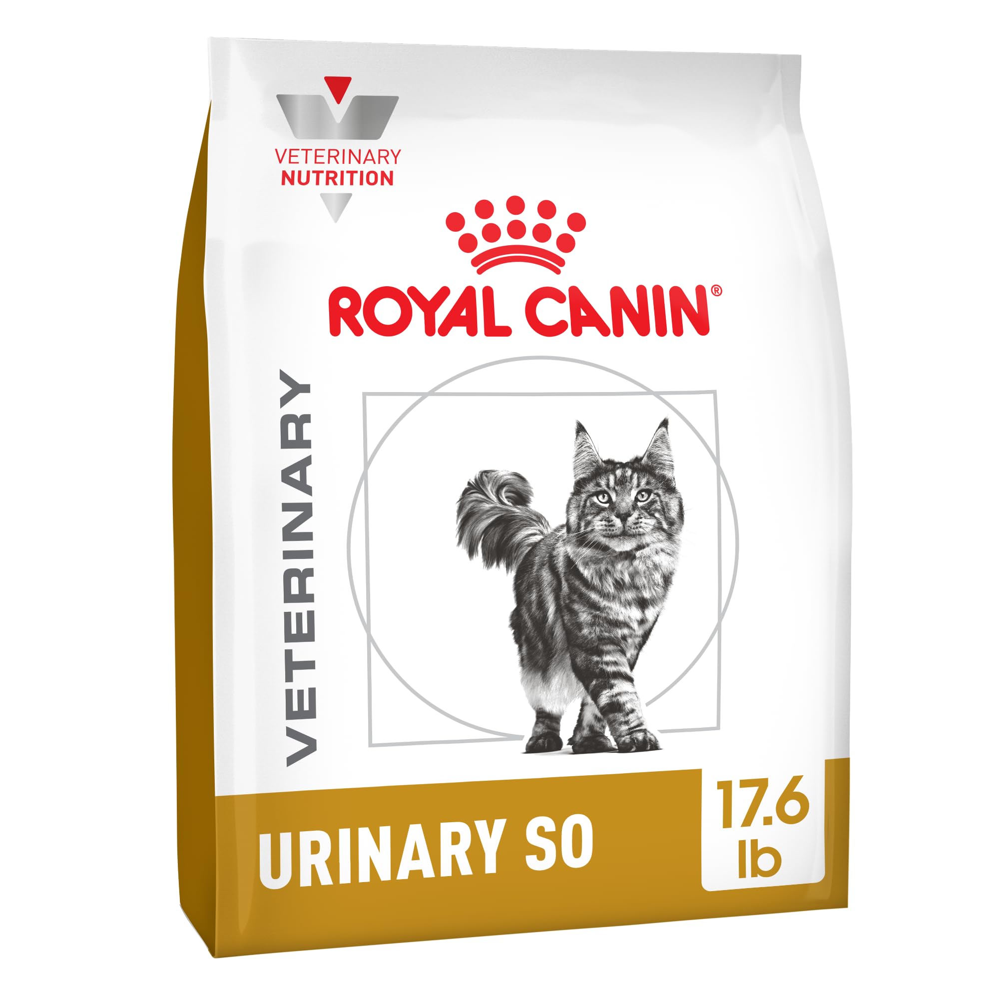 Royal Canin Urinary SO dry cat food bag front showing urinary health focus