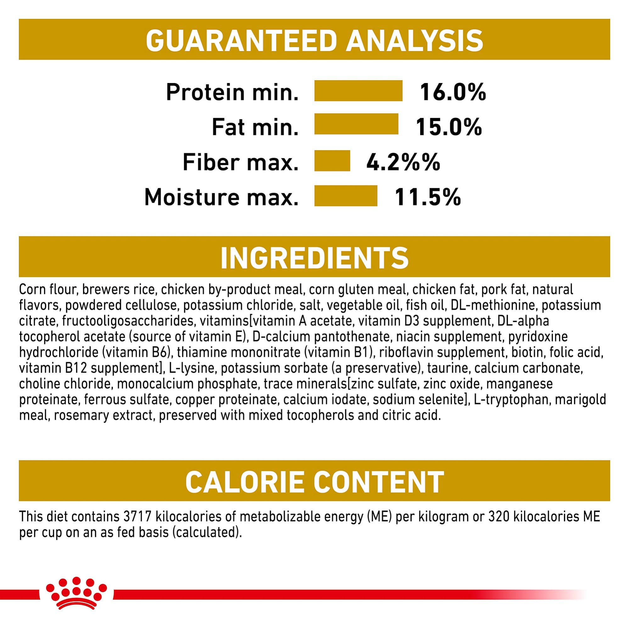 Royal Canin Urinary SO dry texture close-up showing crisp pieces