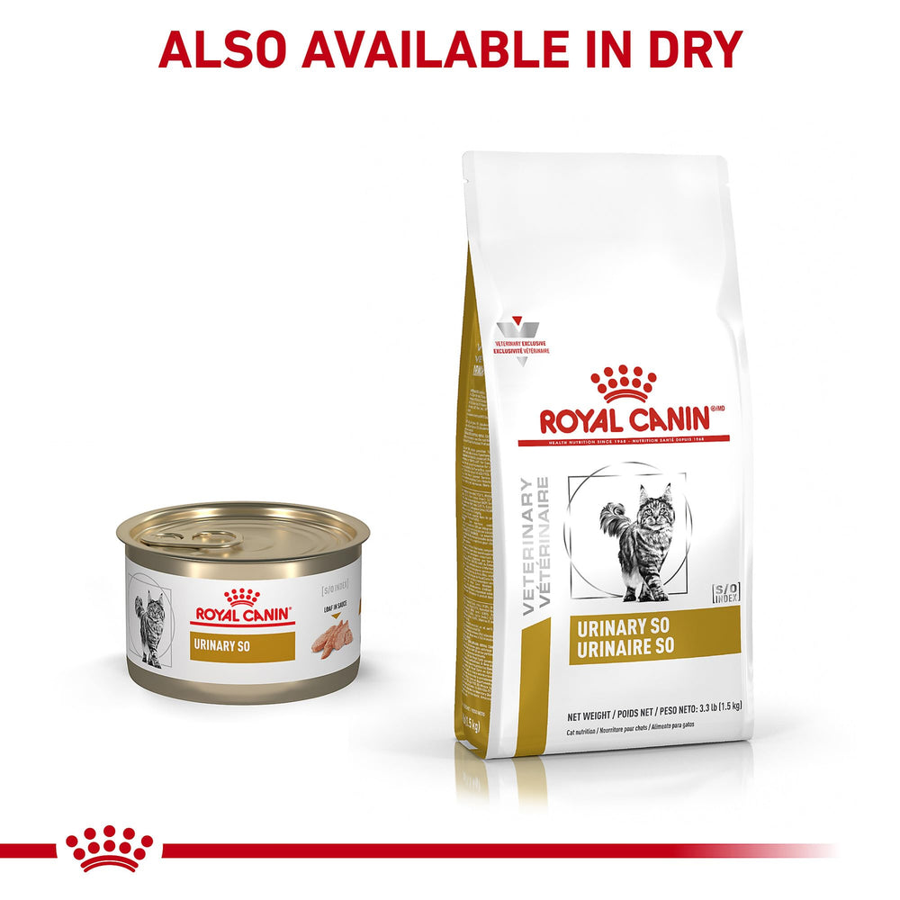 Royal Canin Urinary SO magnesium reduced label close-up