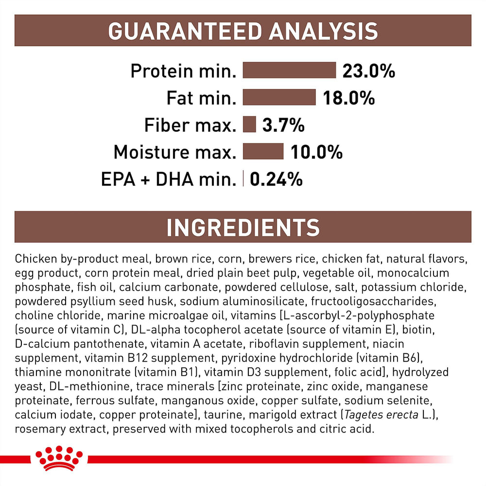 ROYAL CANIN Gastrointestinal kibble texture close-up