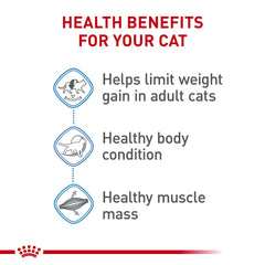 Royal Canin Weight Care served in a bowl illustrating portion control