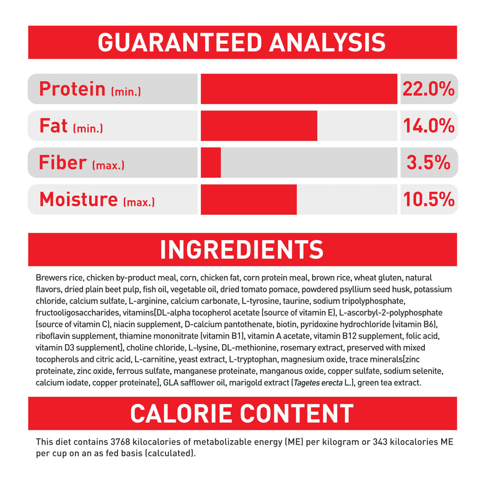 Royal Canin X-Small Aging 12+ front pack highlights fiber blend for gentle digestion.