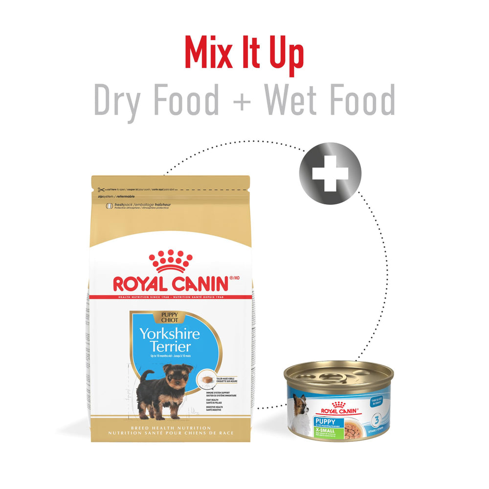 Royal Canin puppy food with high-quality proteins and prebiotics supporting digestion
